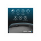 Мишка OfficePro M175B Silent Click Wireless Black (M175B)