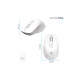 Мишка OfficePro M265W Wireless/Bluetooth Silent Click White (M265W)