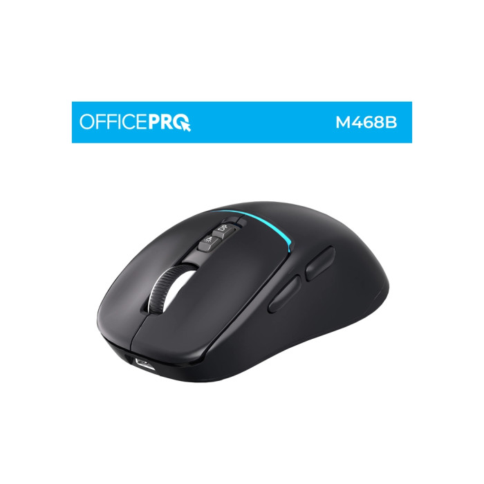 Мишка OfficePro M468B Wireless/Bluetooth Black (M468B)