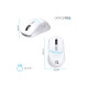 Мишка OfficePro M468W Wireless/Bluetooth White (M468W)