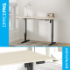 Комп'ютерний стіл OfficePro ODE1470LWB Light Wood/Black (ODE1470LWB)