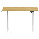 Комп'ютерний стіл OfficePro ODE1470LWW Light Wood/White (ODE1470LWW)
