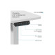 Комп'ютерний стіл OfficePro ODE1470W White (ODE1470W)