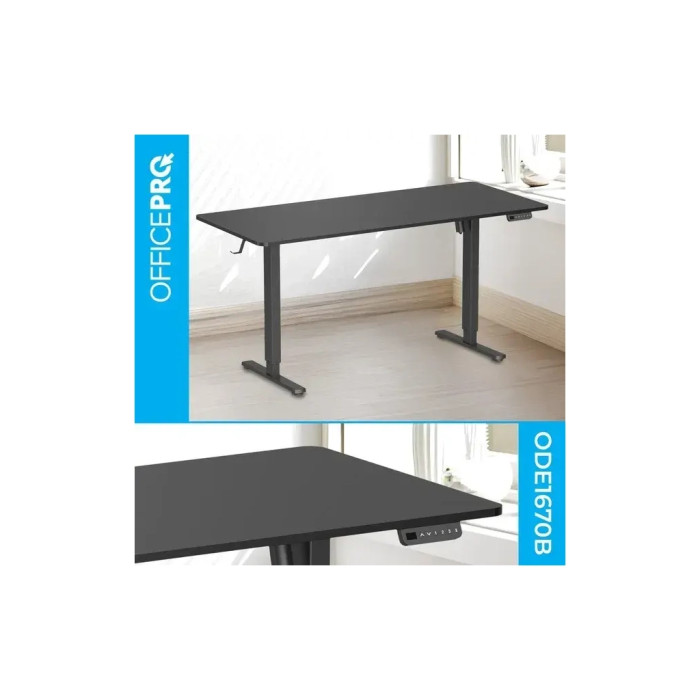 Комп'ютерний стіл OfficePro ODE1670B Black (ODE1670B)
