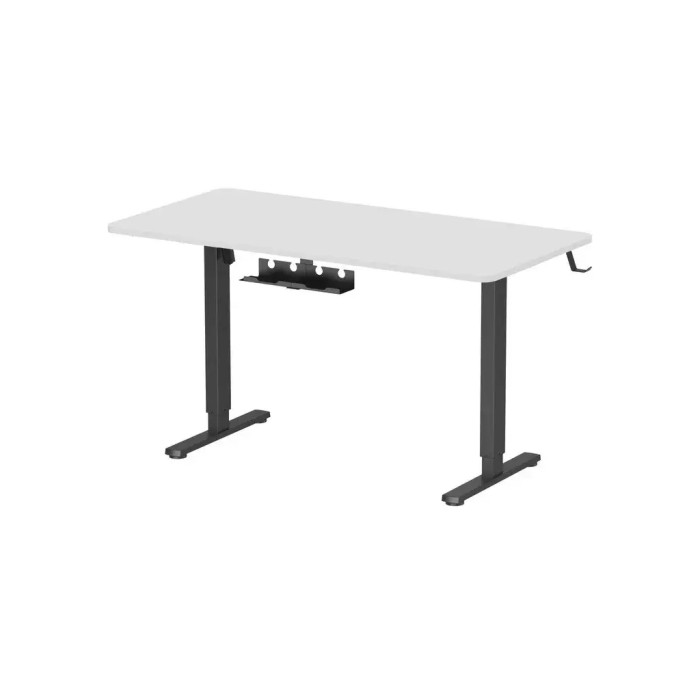 Комп'ютерний стіл OfficePro ODE1670WB White/Black (ODE1670WB)