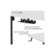 Комп'ютерний стіл OfficePro ODE1670WB White/Black (ODE1670WB)