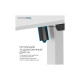 Комп'ютерний стіл OfficePro ODE1670W White (ODE1670W)
