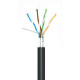 Кабель мережевий OK-Net FTP cat.6 305м (F/UTP-cat.6) (КПВЭ-ВП (250) 4х2х0,54)