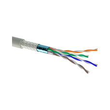 Кабель мережевий SFTP cat.5e, 305м (SF/UTP-cat.5E) OK-Net (КПВЭО-ВП (200) 4*2*0,51)