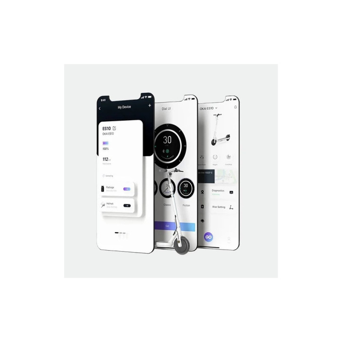 Електросамокат OKAI ES10-NEON Lite White (ES10-W)