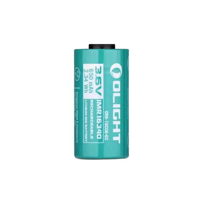 Акумулятор Olight 16340 3,6V 650 mAh (ORB-16C06-6C)