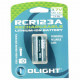 Акумулятор Olight RCR123 (16340) Li-Ion 650 mAh (ORB2-163P06)