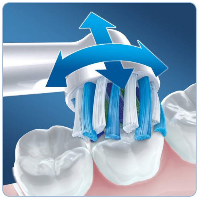 Насадка для зубної щітки Oral-B Cross Action EB50RB CleanMaximiser (4)