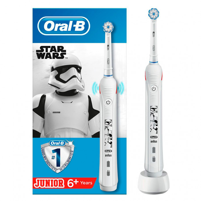 Електрична зубна щітка Oral-B D 501.513.2 Junior Star Wars
