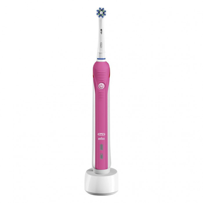 Електрична зубна щітка Oral-B PRO2 2500 D 501.513.2 X Pink Cross Action
