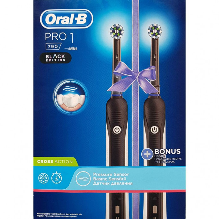 Електрична зубна щітка Oral-B PRO 790 Cross Action (2 шт.)