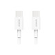 Дата кабель USB-C to USB-C 1.0m 100W Orico (CA913381)