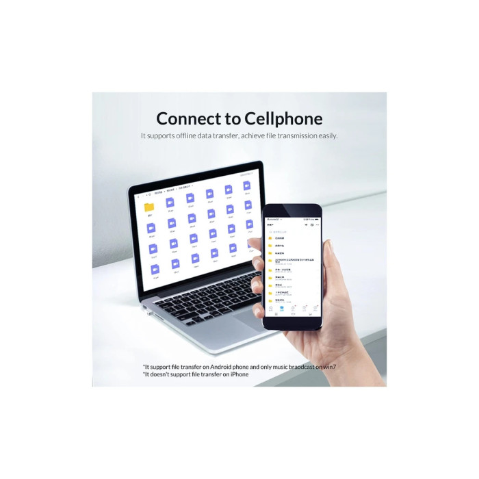 Bluetooth-адаптер Orico Bluetooth 5.0 BTA-508-BK-BP (CA913787)