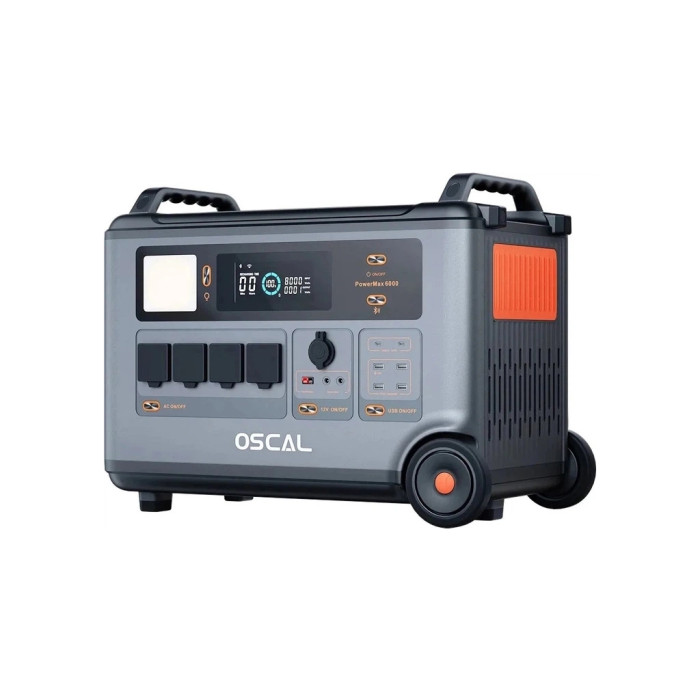Зарядна станція Oscal PowerMax 6000W, 3600Wh (PowerMax 6000)