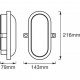 Світильник Osram LEDVANCE LED BULKHEAD 11W 4000K (4058075271685)