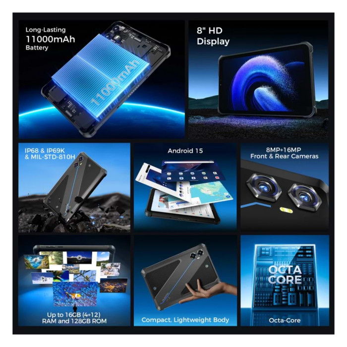 Планшет OUKITEL RT3 plus 8
