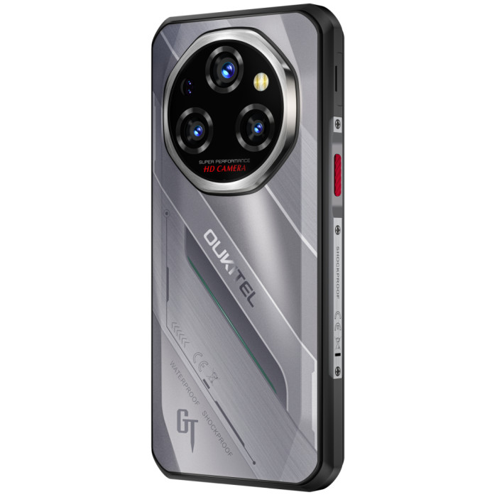 Мобільний телефон OUKITEL WP62 8/256GB Silver (6941749824684)