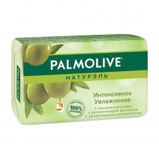 Тверде мило Palmolive Натурель Інтенсивне зволоження з екстрактом Оливи і зволожуючим молочком 90 г (8693495032766)