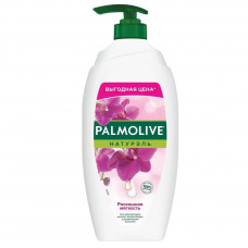 Гель для душу Palmolive Натурель Розкішна м'якість Екстракт чорної орхідеї зі зволожуючим молочком 750 мл (8693495035972)