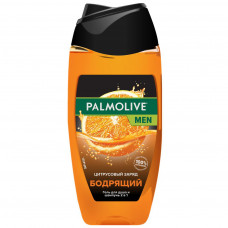 Гель для душу Palmolive Men Цитрусовий заряд Бадьорливий 2 в 1 для тіла та волосся 250 мл (8693495047364)