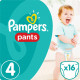 Підгузок Pampers трусики Pants Maxi Розмір 4 (9-15 кг), 16 шт (4015400726999)