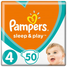 Підгузок Pampers Sleep & Play Maxi Розмір 4 (9-14 кг), 50 (8001090669056)