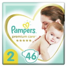 Підгузок Pampers Premium Care Розмір 2 (4-8 кг) 46 шт (8001841104799)