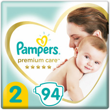 Підгузок Pampers Premium Care Mini Розмір 2 (4-8 кг) 94 шт (8001841104911)