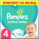 Підгузок Pampers Active Baby Maxi Розмір 4 (9-14 кг), 180 шт. (8006540032725)