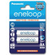 Акумулятор Panasonic Eneloop AA 1900mAh NI-MH * 2 (BK-3MCCE/2BE)