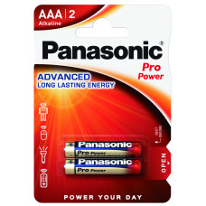 Батарейка Panasonic AAA LR03 Pro Power * 2 (LR03XEG/2BP)