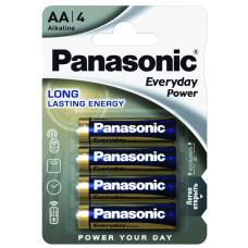 Батарейка Panasonic AA EVERYDAY POWER * 4 (LR6REE/4BP)