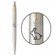 Ручка кулькова Parker JOTTER 17 ZODIAC SS GT BP Чорний Кролик (16032_Z204b)