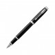 Ручка пір'яна Parker IM 17 Black CT  FP F (22 111)