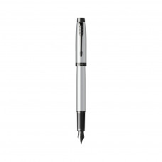 Ручка пір'яна Parker IM 17 Achromatic Grey BT  FP F (22 811)