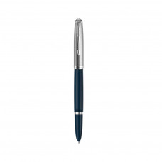 Ручка пір'яна Parker PARKER 51 Midnight Blue CT  FP F (55 211)