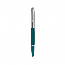 Ручка пір'яна Parker PARKER 51 Teal Blue CT  FP F (55 311)