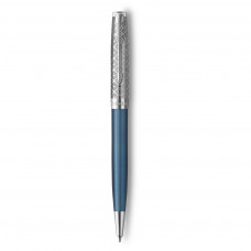 Ручка кулькова Parker SONNET 17 Metal Blue Lacquer CT BP (68 432)