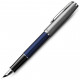Ручка пір'яна Parker SONNET 17 Essentials Metal Blue Lacquer CT  FP F (83 711)