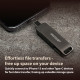 USB флеш накопичувач Patriot 64GB Rage R550 Matte Black USB/Type-C 3.2 (PE64GR550DSAD)