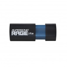 USB флеш накопичувач Patriot 64GB Rage Lite Black USB 3.2 (PEF64GRLB32U)