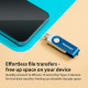 USB флеш накопичувач Patriot 256GB Xporter X550 USB 3.2/Type-C (PS256GX550AAD)