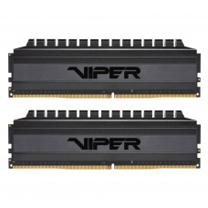 Модуль пам'яті для комп'ютера DDR4 32GB (2x16GB) 3000 MHz Viper 4 Blackout Patriot (PVB432G300C6K)