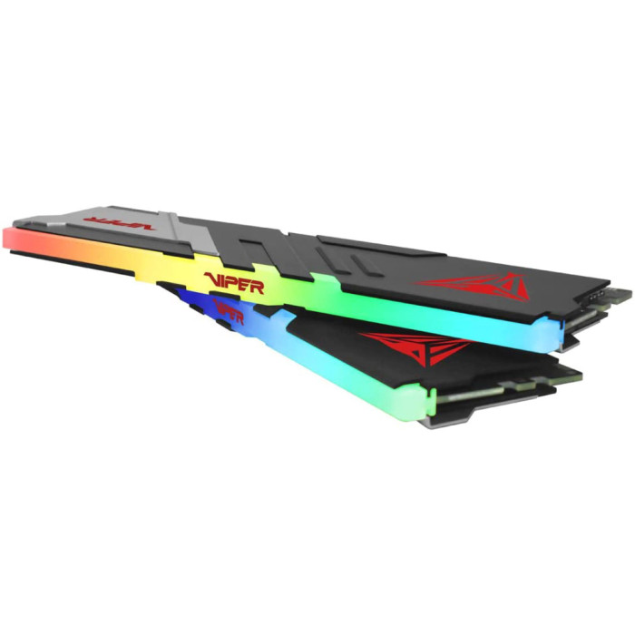 Модуль пам'яті для комп'ютера DDR5 64GB (2x32GB) 6000 MHz Viper Venom RGB Patriot (PVVR564G600C36K)