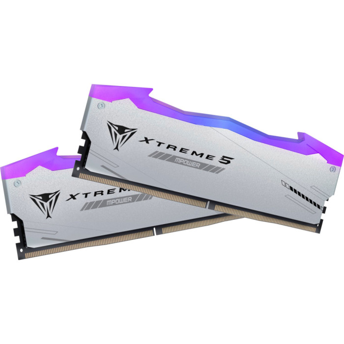 Модуль пам'яті для комп'ютера DDR5 32GB (2x16GB) 8000 MHz Viper Xtreme 5 MPOWER RGB Patriot (PVXR532G80C38KM)